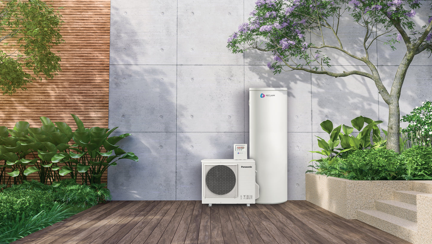 CO2 Heat Pump 250L SS tank, Wi-Fi Controller (SEW) V2