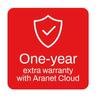 One-year extra warranty with Aranet Cloud